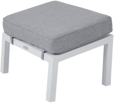 Brafab Belfort puff hvit