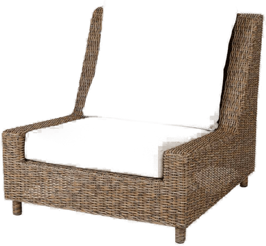 Brafab Sandkorn loungestol natur