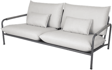 Brafab Lerberget 2,5-seter sofa antrasitt