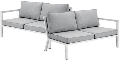 Brafab Belfort endestykker 2-pakning