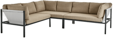 Brafab Allie Hjørnesofa Barley/Anthracite