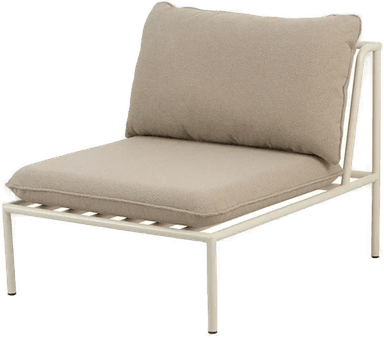 Brafab Collier Midtseksjon Pearl white / Teddy beige