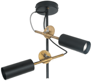 Konsthantverk Stav taklampe 2-lys