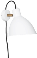 Konsthantverk KH1 vegglampe hvit matt