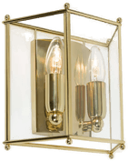 Konsthantverk Glimminge vegglampe