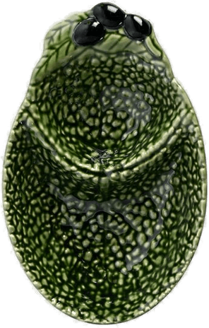 Byon Fruity skål 22x14 cm Olivengrønn