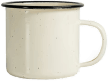 Sagaform Doris emaljekopp 35 cl