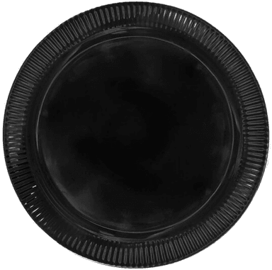 Sagaform Inka asjett 17 cm svart