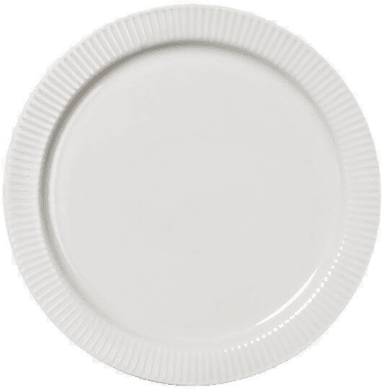 Sagaform Inka asjett 17 cm hvit