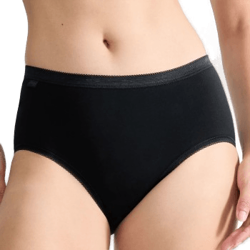 Sloggi Basic Midi Truser Svart