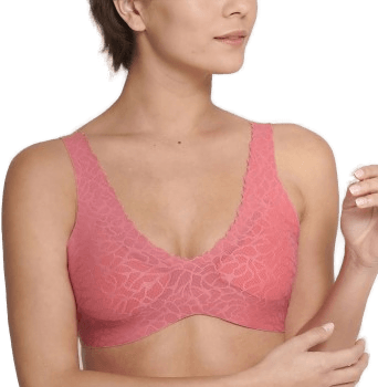 Sloggi ZERO Feel Lace 2.0 Bralette Rosa