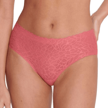 Sloggi ZERO Feel Lace 2.0 High Waist Brief Rosa