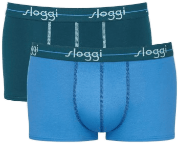 Sloggi 2P For Men Start Hip Blå/Lysblå