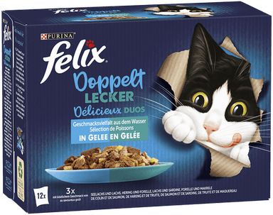 Felix Double Delicious Fisk 12 x 85 g