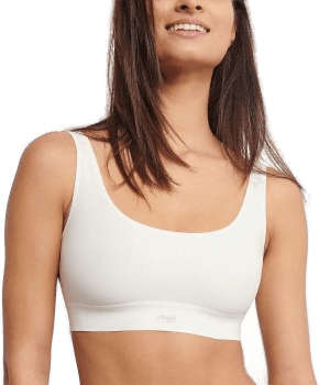 Sloggi Ever Ease BH og Top Hvit