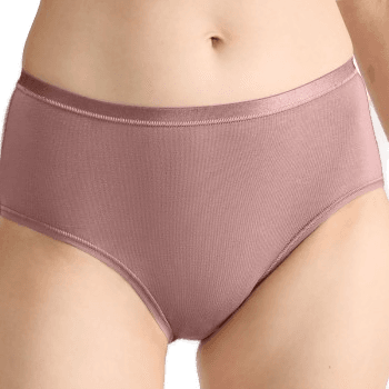 Sloggi GO Daily Cotton Midi Briefs Mørkrosa