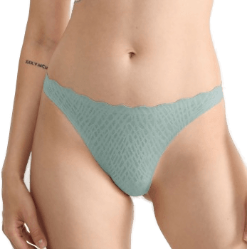 Sloggi ZERO Feel Bliss String Brief Lysegrønn