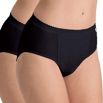 Sloggi Control Tais Truser 2P Svart