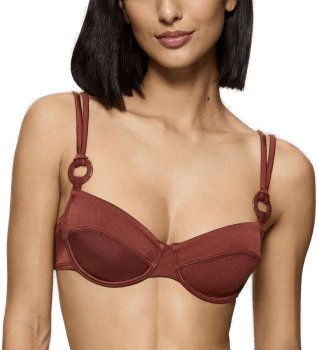 Triumph Midnight Swim Bikini Top Brun
