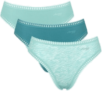 Sloggi GO Crush High Leg Briefs Blå/Turkis