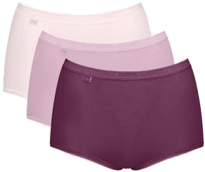 Sloggi Basic Plus Maxi Truser 3P Lysrosa