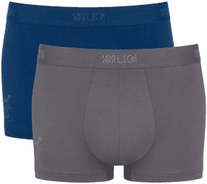 Sloggi 2P SLG Base Trunk Marine/Grå