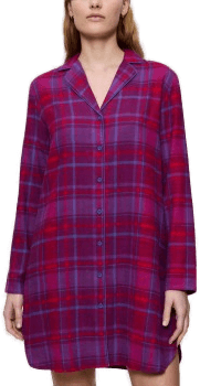 Triumph Boyfriend NDW X Checks Rød/Lilla