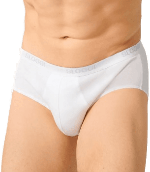 Sloggi 2P For Men Basic Midi Hvit