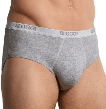 Sloggi 2P For Men Basic Midi Grå