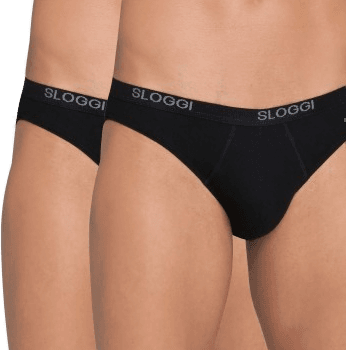 Sloggi 2P For Men Basic Minis Svart