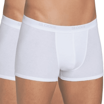 Sloggi 2P For Men Basic Short Hvit