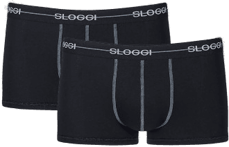 Sloggi Start Hip Svart Herre 2P