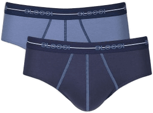 Sloggi 2P For Men Start Midi Blå