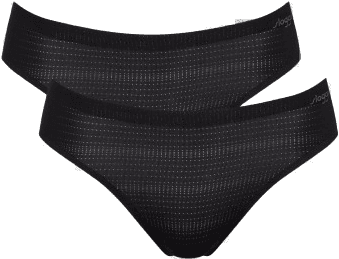 Sloggi ZERO Motion Ultra High Leg Brief Svart