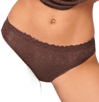 Sloggi ZERO Feel Lace Brazil Panty Brun
