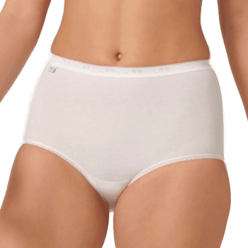 Sloggi Basic Plus Maxi Briefs 2P Hvit