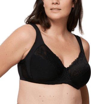 Triumph Modern Lace Cotton BH Svart