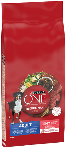Purina One Medium/Maxi Adult Beef & Rice