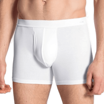 Calida Cotton Code Boxer Brief Hvit