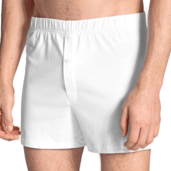 Calida Cotton Code Boxer Shorts Hvit