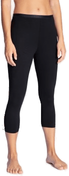 Calida Natural Comfort Capri Leggings Svart