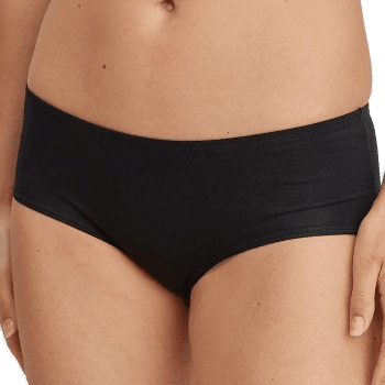 Calida Essential Cotton Hipster Panty Svart