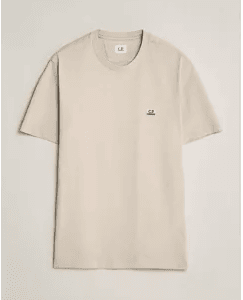 Cp Company Short Sleeve T-Shirt Light Grey