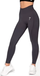 Famme Grey Vortex Tights XS