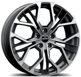 GMP Matisse Matt Anthracite Diamond 5.5x15