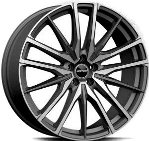 Gmp Sparta Matt Anthracite Diamond 10.5/20 5/112 ET40 B66.6