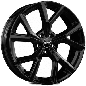 GMP Mentor Shiny Black 8x20 5/114.3 ET35 B73.1