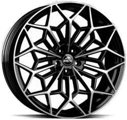 GMP A105 Piano Black Diamond 8.5x21  ET35 B75