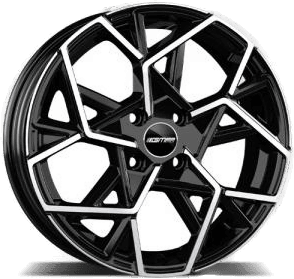 GMP Cartesio Black Machined Face 7x17 5/100 ET35 B57