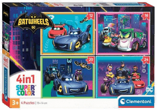 Clementoni Batwheels 4in1 Puzzle